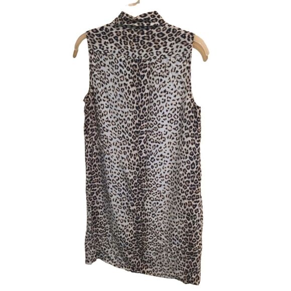 Equipment Femme Leopard Lucinda Silk Shirt Dress - Picture 3 of 9